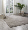 Nourison ocean ocs01 pebble Grey Living Room Wool Rug.