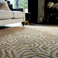 Asiatic katherine carnaby coral gold Yellow Living Room Geometric Rug.