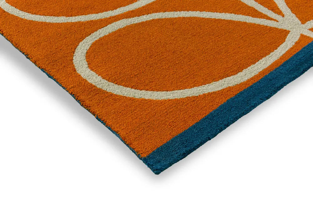 In-Outdoor Orla Kiely Linear Stem Orange outdoor 464403 Rug