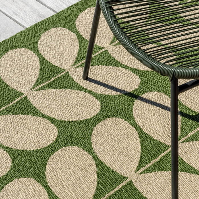 In-Outdoor Orla Kiely Solid Stem - Basil outdoor 463607 Rug