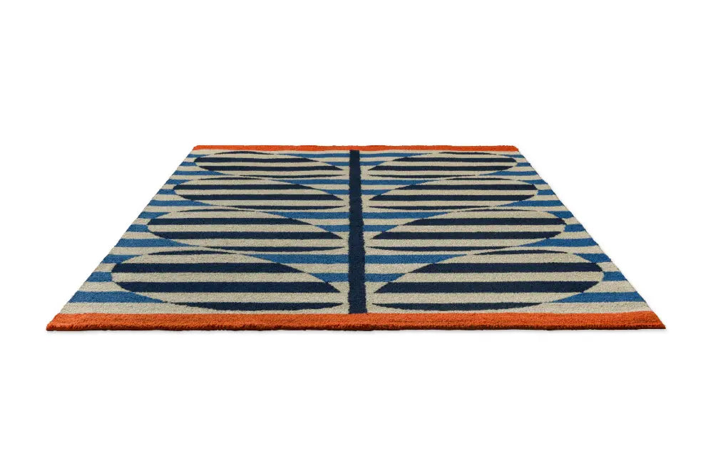 In-Outdoor Orla Kiely Stripy Stem Azure outdoor 464308 Rug