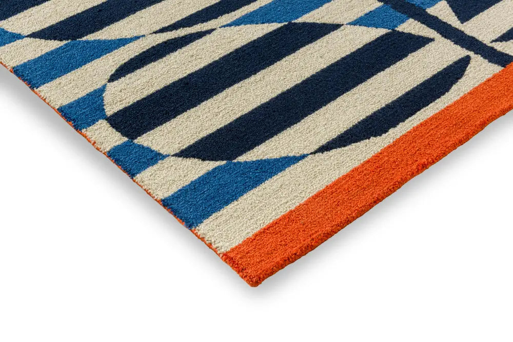 In-Outdoor Orla Kiely Stripy Stem Azure outdoor 464308 Rug