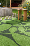 In-Outdoor Orla Kiely Sycamore Dill outdoor 464207 Rug