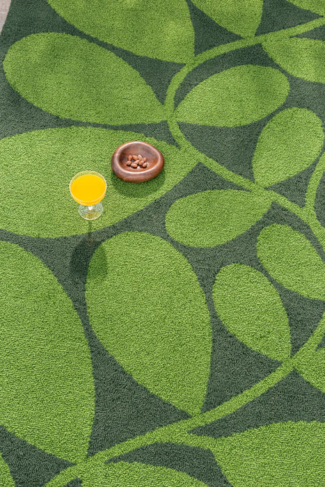 In-Outdoor Orla Kiely Sycamore Dill outdoor 464207 Rug