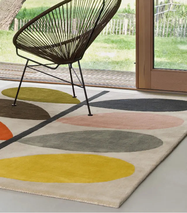 OR Giant Multi Stem Multicoloured Rug — RugsDirect Online