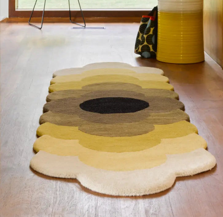 OR Optical Flower Dandelion Multicoloured Rug — RugsDirect Online