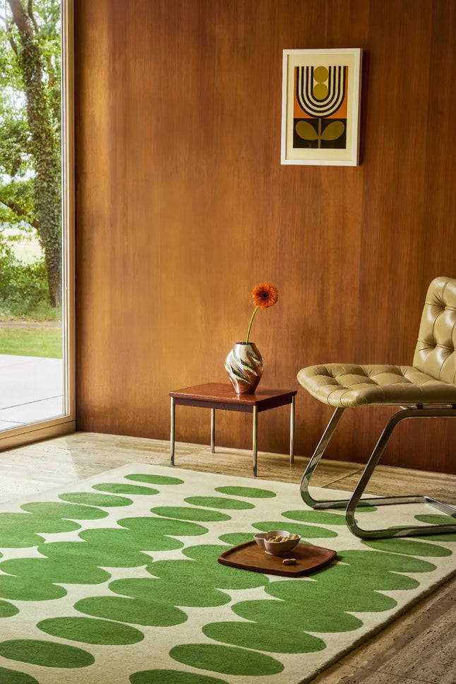 Optical Oval OR Green/Cream