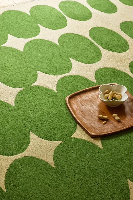 Optical Oval OR Green/Cream