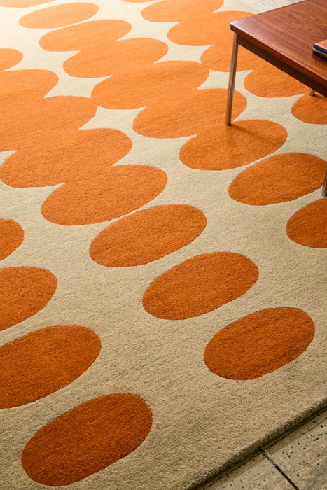 Optical Oval OR Orange/Sand