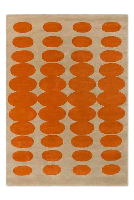 Optical Oval OR Orange/Sand