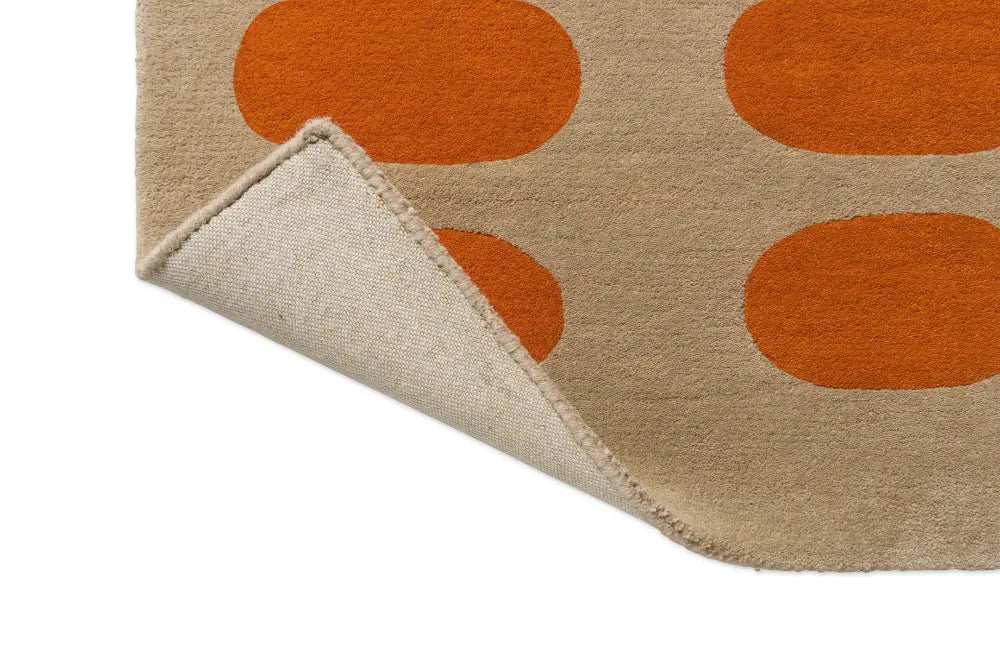 Optical Oval OR Orange/Sand