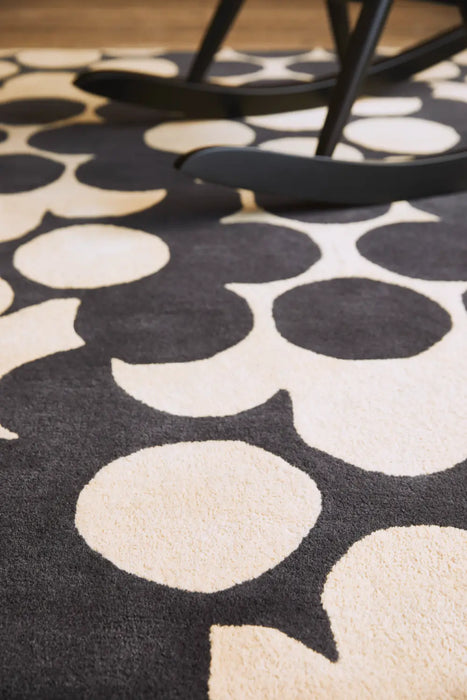 Orla Kiely Puzzle Flower Slate 060905 Rug