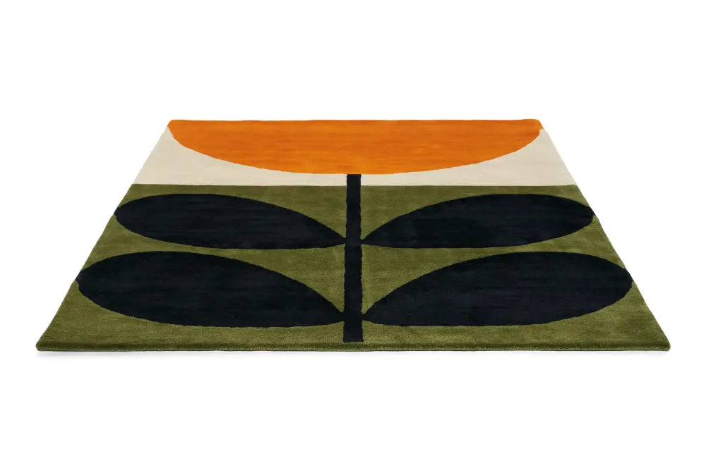 Orla Kiely Stem Black 059803 Rug