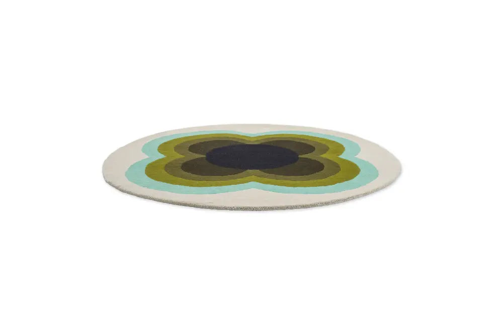 Orla Kiely Sunflower Olive 060007 Rug