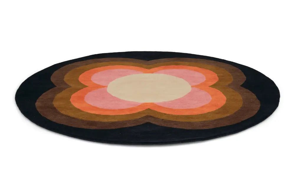 Orla Kiely Sunflower Pink 060005 Rug