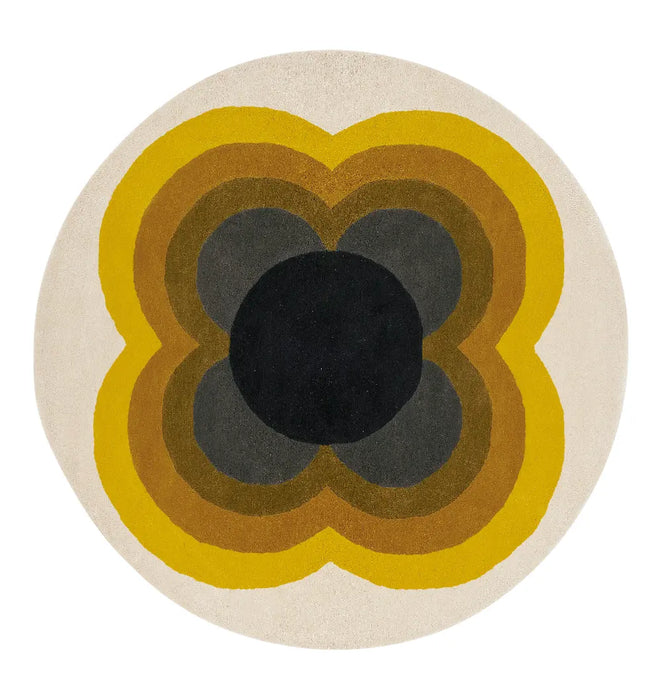 Orla Kiely Sunflower Yellow 060006 Rug