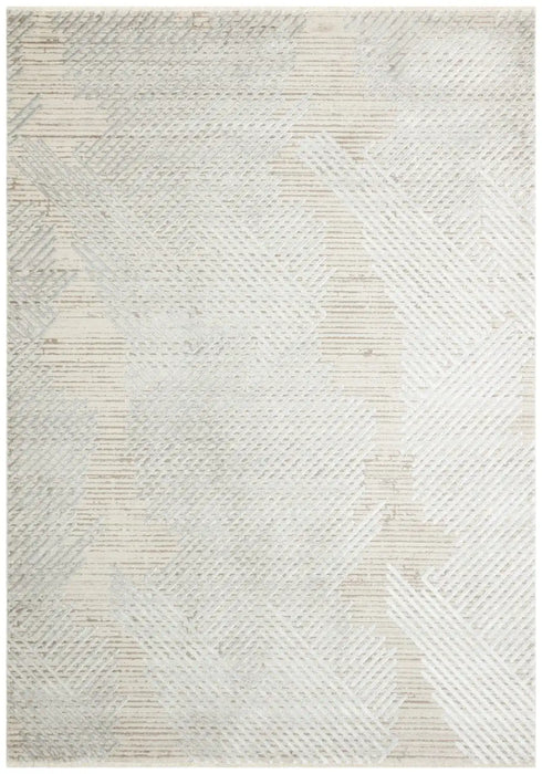 Concept Looms onyx silver Grey Living Room Geometric Rug.