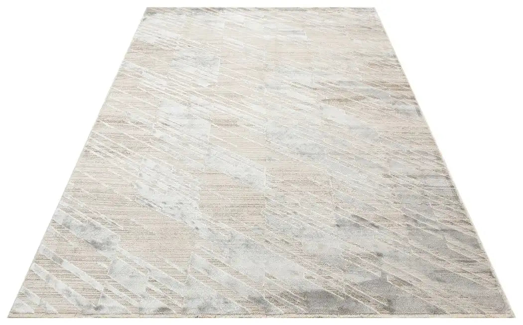 Concept Looms onyx onx09 silver Grey Living Room Geometric Rug.