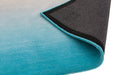 Asiatic ombre om03 blue Blue Living Room Wool Rug.