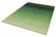Asiatic ombre om04 green Green Living Room Wool Rug.