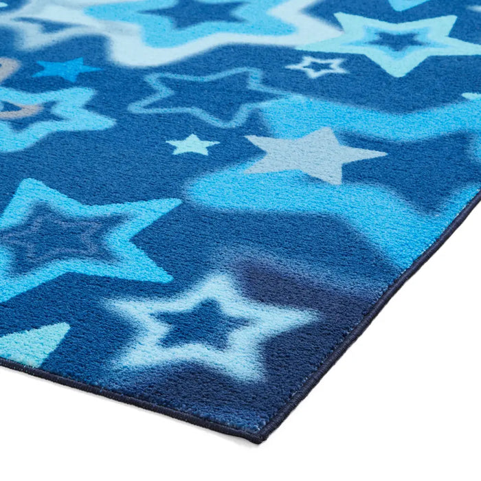 Catherine Lansfield Ombre Stars Blue - Washable