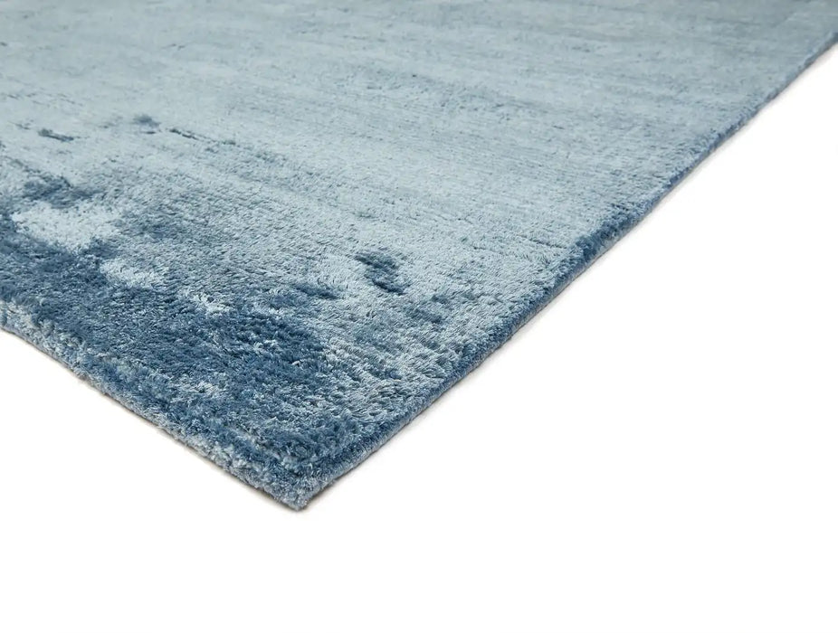Asiatic onslow blue Blue Living Room Shaggy Rug.