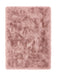 Origins extravagance rose Pink Living Room Shaggy Rug.