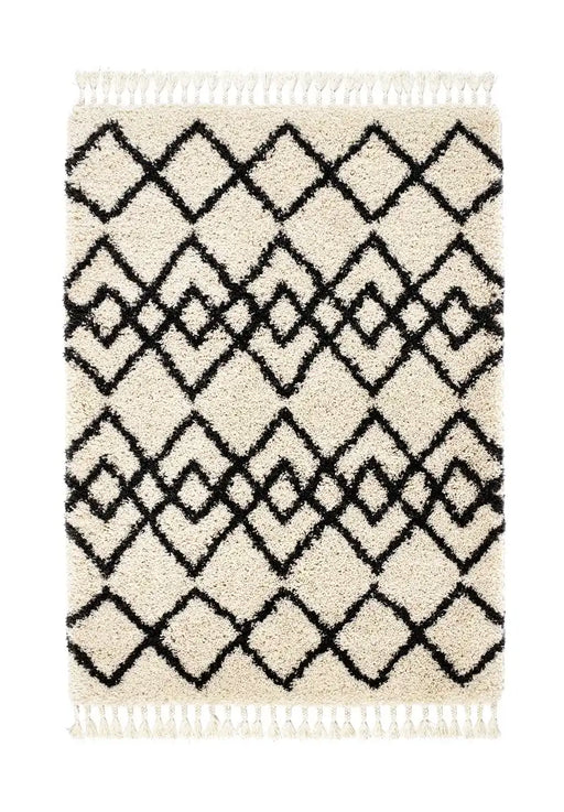 Origins morocco orgins ivory Ivory Living Room Geometric Rug.