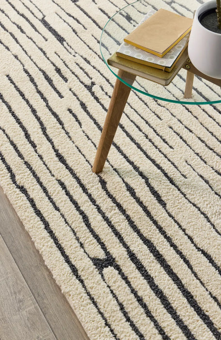 Woodweave Ivory/Charcoal