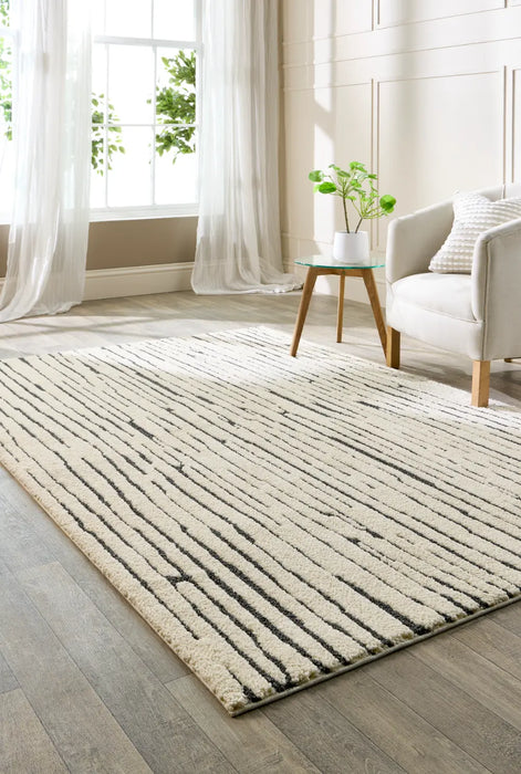 Woodweave Ivory/Charcoal