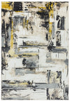 Asiatic orion or03 decor yellow Yellow, Ivory, Multicoloured Living Room  Rug.