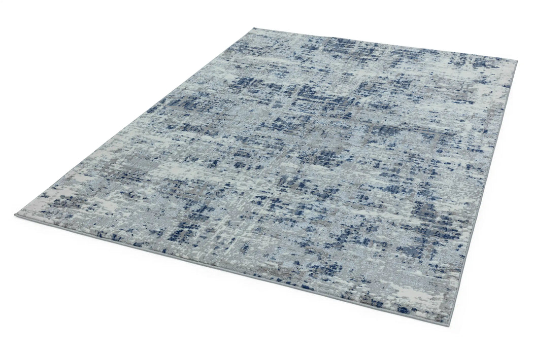 Asiatic orion or04 abstract blue Blue Living Room  Rug.