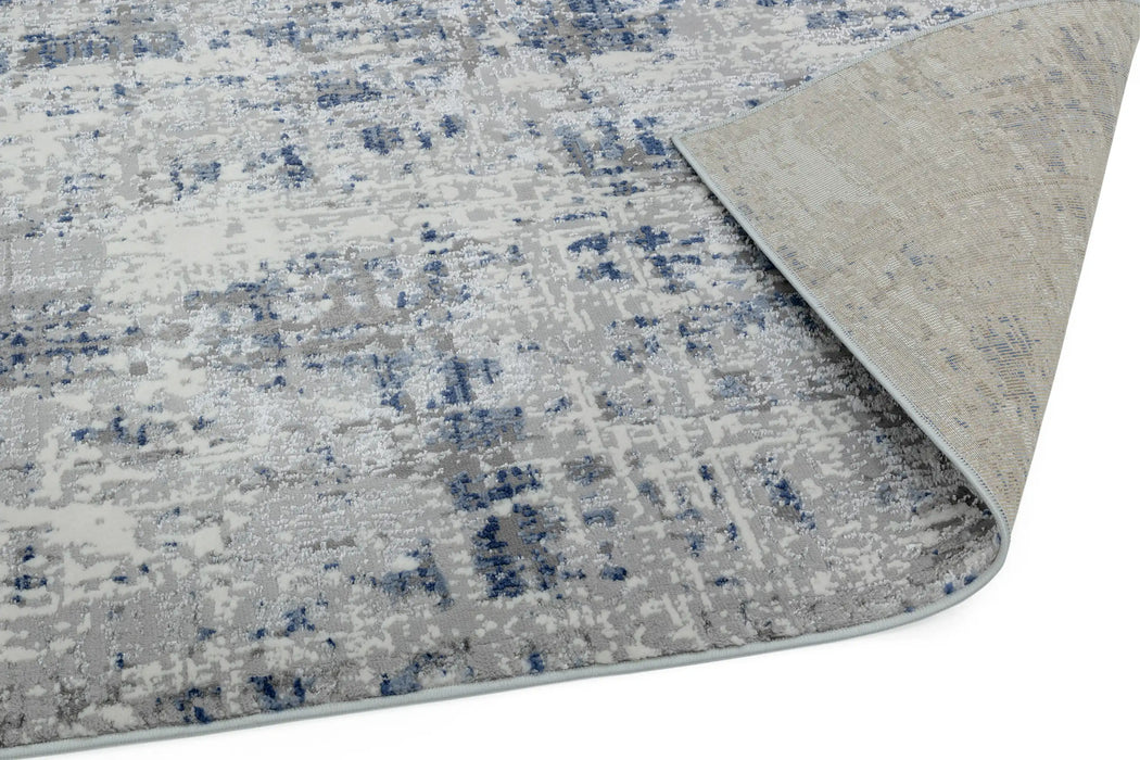 Asiatic orion or04 abstract blue Blue Living Room  Rug.