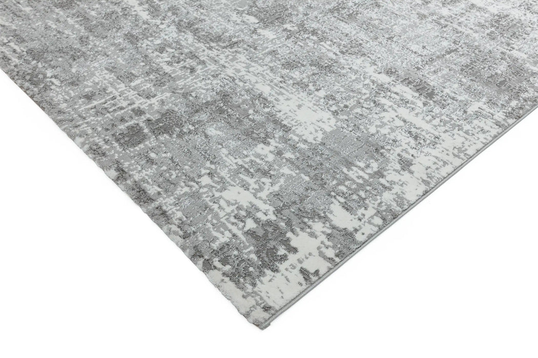 Asiatic orion or05 abstract silver Grey Living Room  Rug.