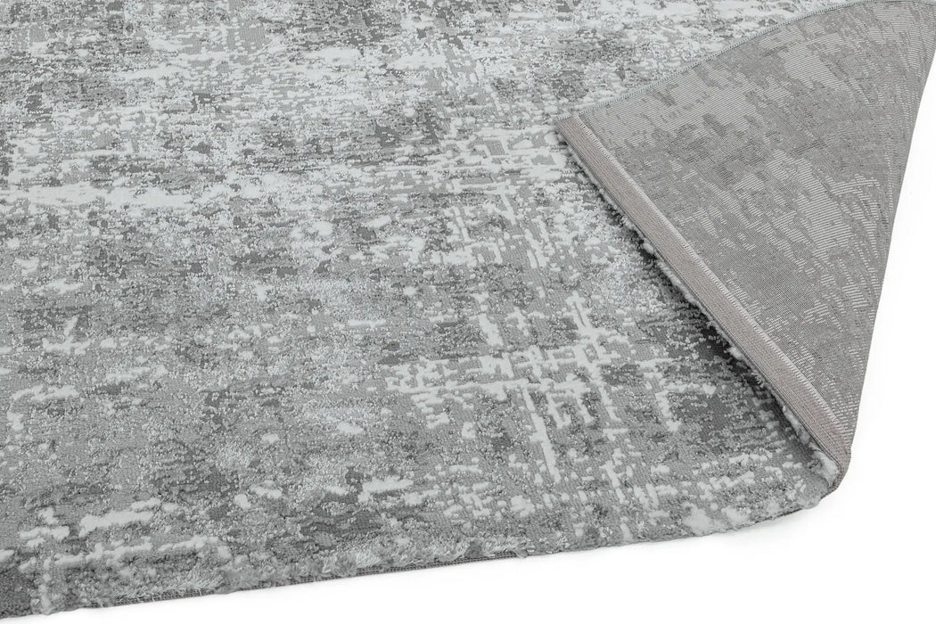Asiatic orion or05 abstract silver Grey Living Room  Rug.
