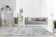 Asiatic orion or05 abstract silver Grey Living Room  Rug.