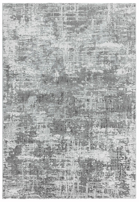 Asiatic orion or05 abstract silver Grey Living Room  Rug.