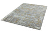 Asiatic orion or07 abstract yellow Grey, Yellow Living Room  Rug.