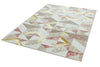Asiatic orion or10 flag pink Ivory, Multicoloured, Pink Living Room  Rug.