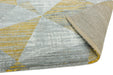 Asiatic orion or12 blocks yellow Grey, Yellow Living Room  Rug.