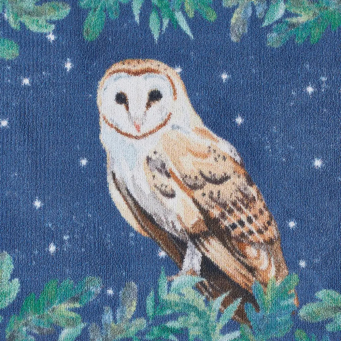 Patterned Hug Rug Owl 1