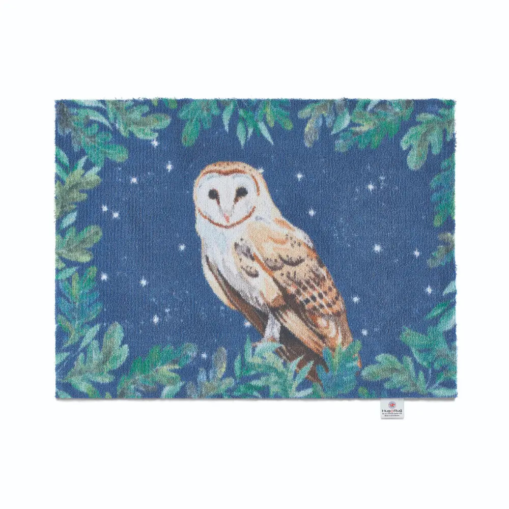 Patterned Hug Rug Owl 1 Multicoloured Rug — RugsDirect Online