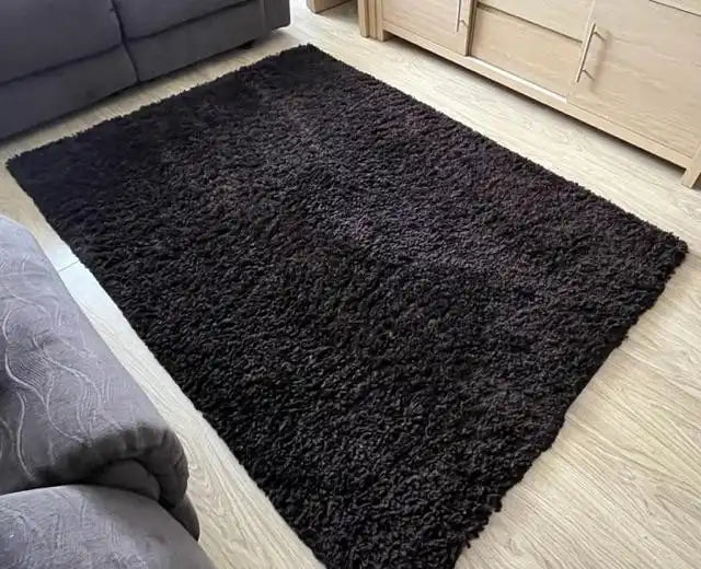 Photo by Barbara G., | Serdim Rugs oxford 912 anthracite Living Room Shaggy Rug.