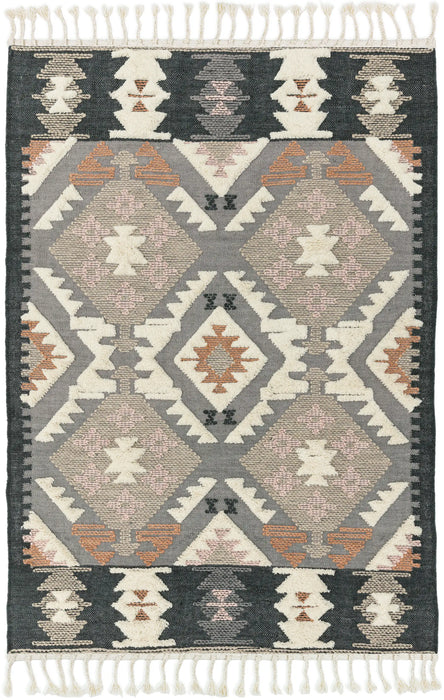 Asiatic paloma pa01 zanzibar Multicoloured Living Room Geometric Rug.