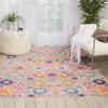 Nourison passion nourison psn01 silver Grey, Multicoloured Living Room  Rug.