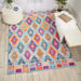 Nourison passion nourison psn02 multi coloured Multicoloured Living Room  Rug.