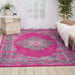 Nourison passion nourison psn03 fuchsia Multicoloured, Pink Living Room  Rug.