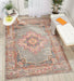 Nourison passion nourison psn03 grey Grey, Multicoloured Living Room  Rug.