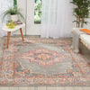 Nourison passion nourison psn03 grey Grey, Multicoloured Living Room  Rug.