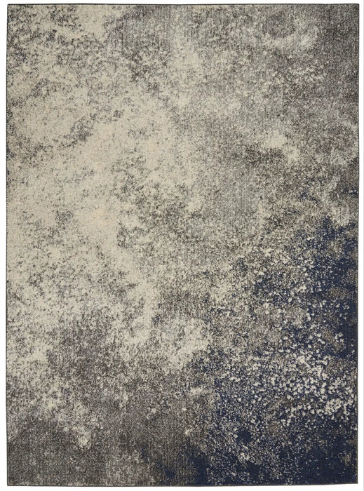 Nourison passion nourison psn10 charcoal ivory Grey, Black, Ivory Living Room  Rug.